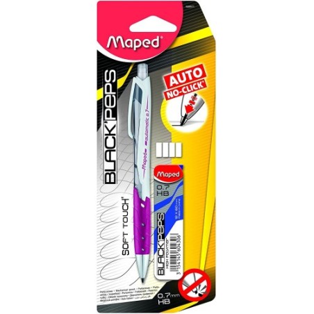 BLISTER 1 PORTAMINAS LONG LIFE HB 0,7 MM. AUTOMATICO MAPED 559911