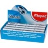 EXPOSITOR 32 AFILALAPICES DE METAL SATELLITE 2 COLORES SURTIDOS NEGRO/METALICO MAPED 534019