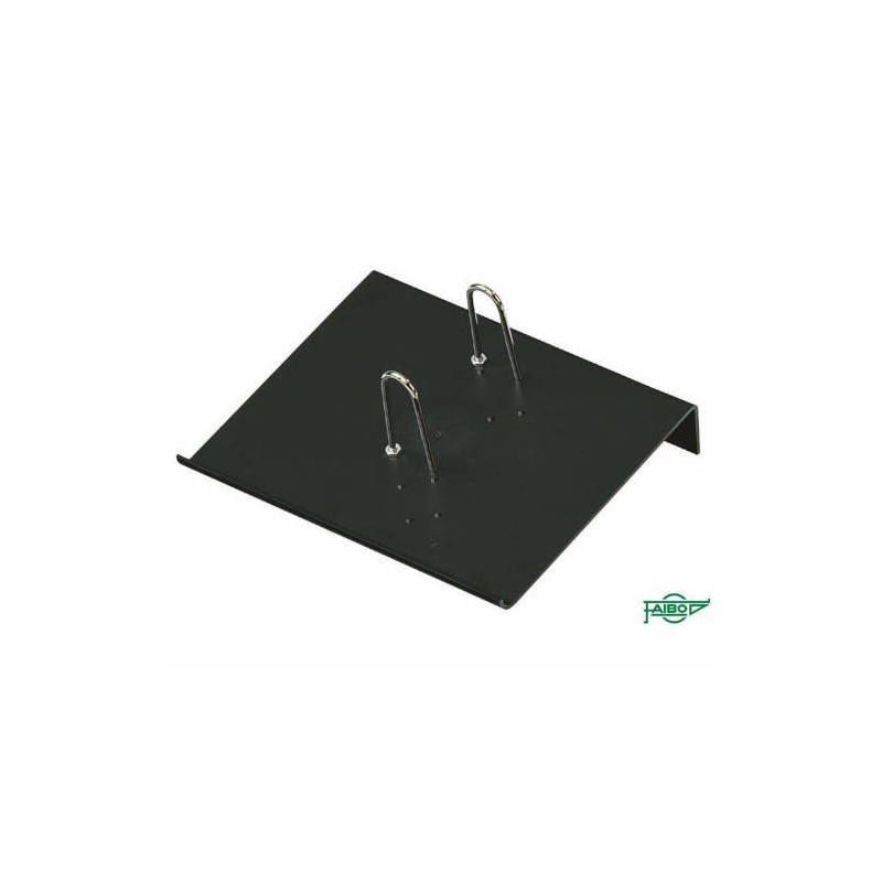 SOPORTE PORTACALENDARIO EN PLASTICO 160X35X205 MM. COLORE NEGRO FAIBO 98-02