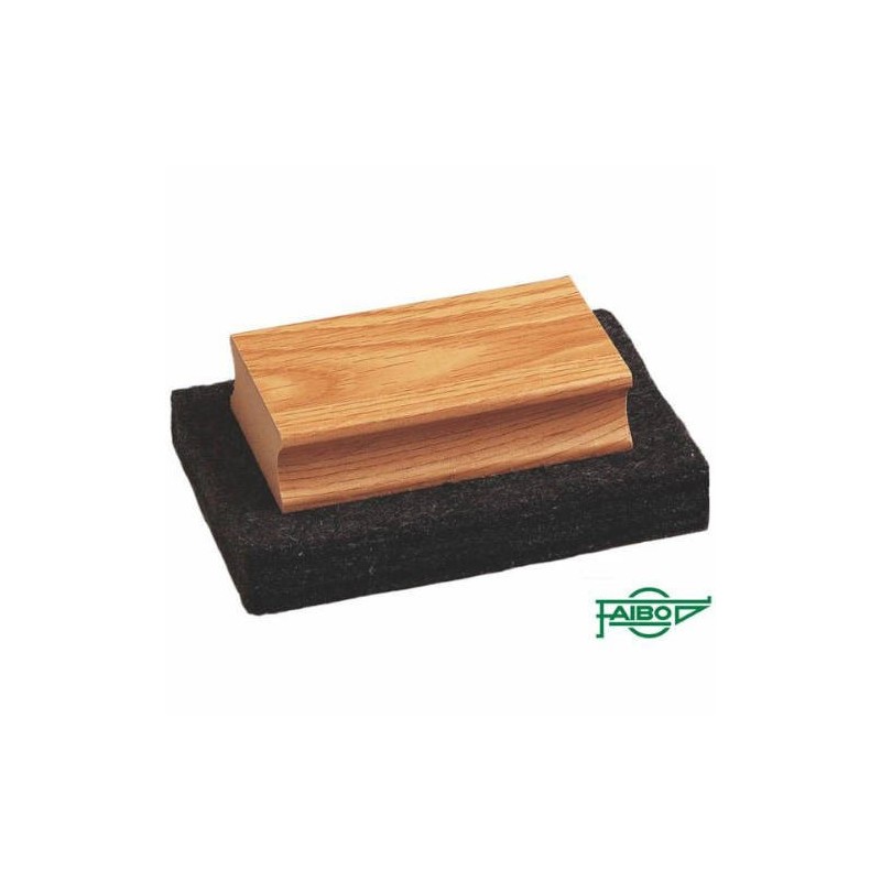BORRADOR DE FIELTRO PARA PIZARRAS DE TIZA 1,5X12X8 CM. FAIBO 15