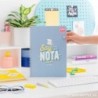 LIBRETA A4 TAPA DURA CON ESPIRAL "SOY DE NOTA.."MR. WONDERFUL WOA09700ES