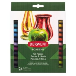 Derwent Academy Pastel al óleo Multicolor 24 pieza(s)