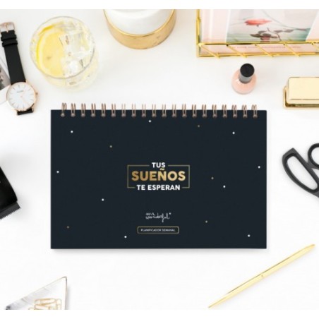 PLANIFICADOR SEMANAL - TUS SUEÑOS TE ESPERAN MR.WONDERFUL WOA10456ES