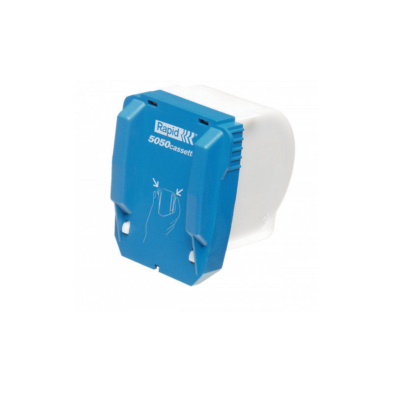 CAJA DE 5000 GRAPAS TIPO 5050E GALVANIZADAS PARA GRAPADORAS ELECTRICAS RAPID 20993500