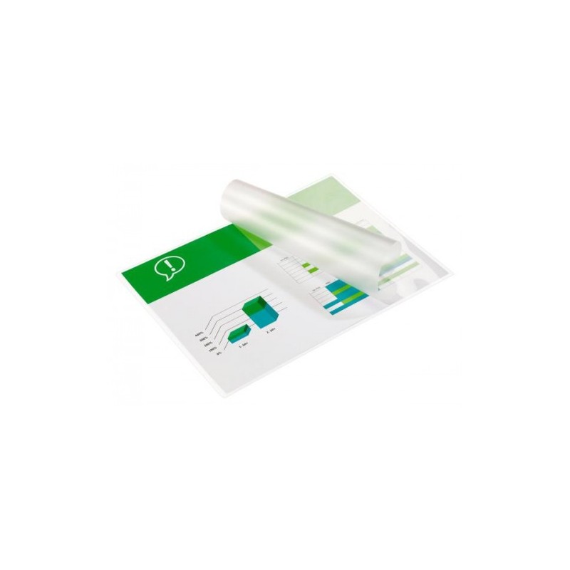 CAJA DE 100 BOLSAS DE PLASTIFICACIÓN 303X426 FORMATO A3 80 MICRAS GBC IB583032