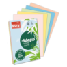 PAQUETE 500H PAPEL 80GR A4 VERDE HOJA PALIDO ADAGIO 156228