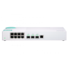 QNAP QSW-308-1C switch No administrado Gigabit Ethernet (10/100/1000) Blanco