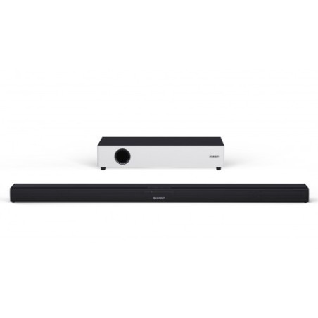 Sharp HT-SBW160 altavoz soundbar 2.1 canales 360 W Negro, Blanco
