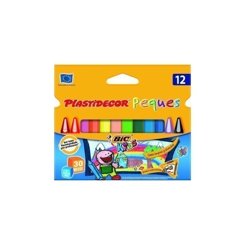 BIC PlastiDecor laápiz de color Multicolor 12 pieza(s)