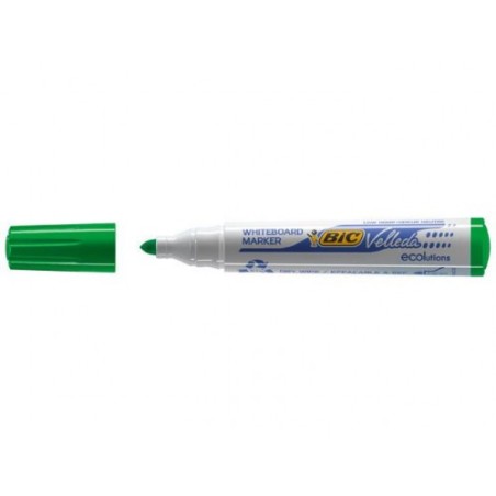 MARCADOR PARA PIZARRA BLANCA 1701 TINTA A BASE DE ALCOHOL TRAZO 1,5MM. VERDE VELLEDA 904940