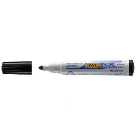 MARCADOR PARA PIZARRA BLANCA 1701 TINTA A BASE DE ALCOHOL TRAZO 1,5MM. NEGRO VELLEDA 904937