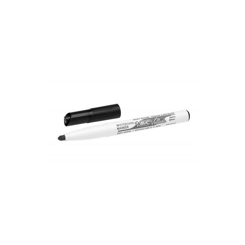 MARCADOR PARA PIZARRA BLANCA 1741 TINTA A BASE DE ACETONA TRAZO 1,4MM. NEGRO VELLEDA 9581711