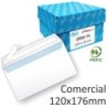 CAJA 500 SOBRES CUARTILLA (176X231) OFFSET BLANCO 90 GRS. AUTOSAM AUTOADHESIVO CON TIRA DE SILICONA SAM 266965