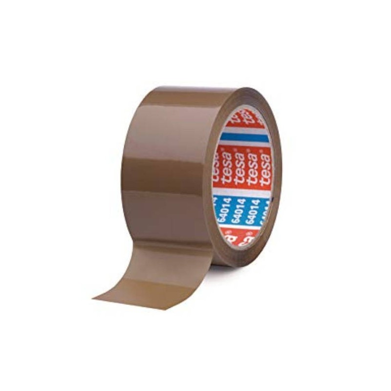 CINTA DE EMBALAJE SILENCIOSA EN POLIPROPILENO 50MM.X66M. MARRON TESA 04024-00235-06