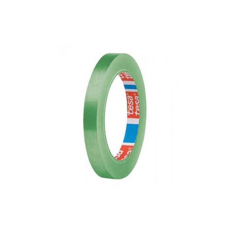 CINTA DE EMBALAJE EN PVC DE COLORES 12MM.X66M. VERDE TESA 04204-00094-00