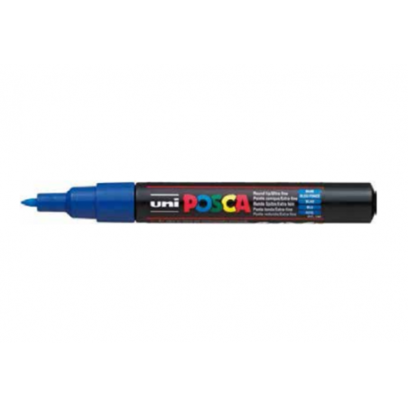 ROTULADOR NO PERMANENTE PC-1M PUNTA CONICA 0,7MM AZUL UNI-BALL 017921000