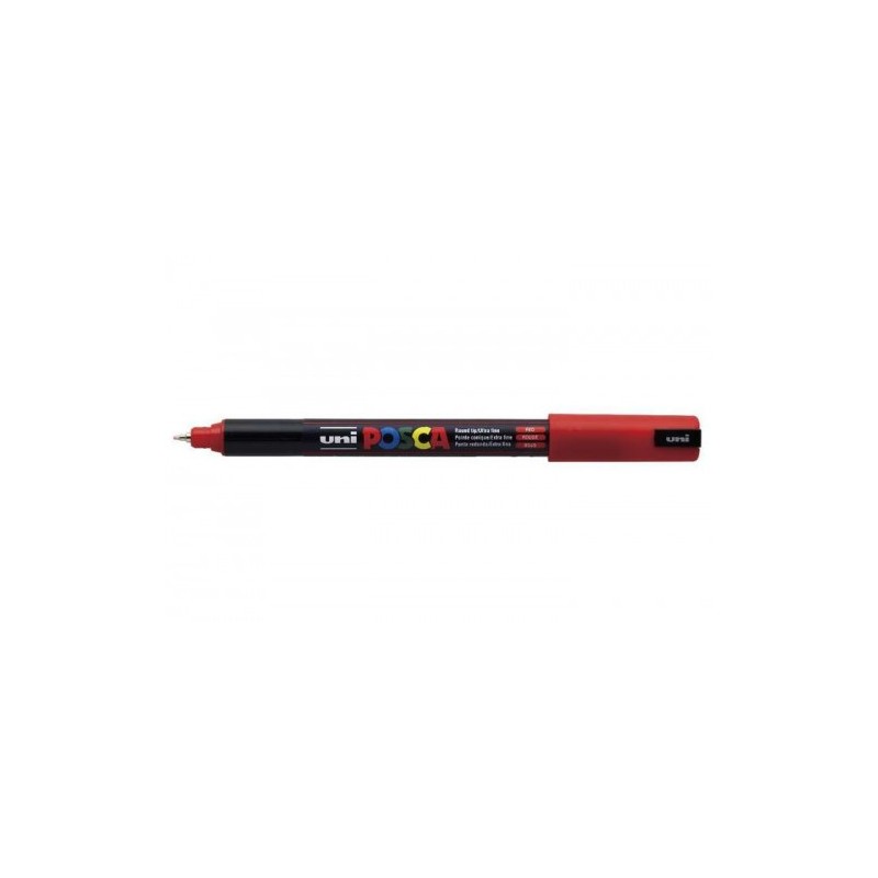 MARCADOR POSCA PC-1MR 0,7MM ROJO UNI-BALL 089854000