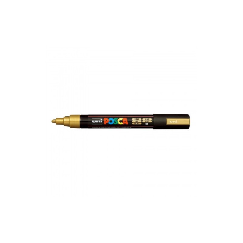 MARCADOR PC-5M POSCA 1.8-2.5MM ORO UNI-BALL 176446000