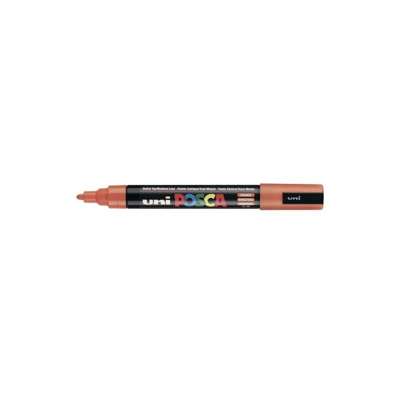 MARCADOR PC-5M POSCA 1.8-2.5MM NARANJA UNI-BALL 152660000
