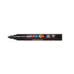 MARCADOR PC-5M POSCA 1.8-2.5MM NEGRO UNI-BALL 152777000