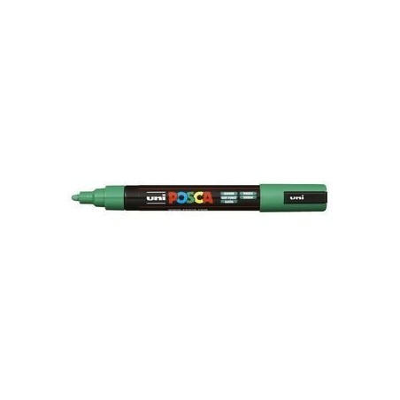 MARCADOR PC-5M POSCA 1.8-2.5MM VERDE UNI-BALL 152686000
