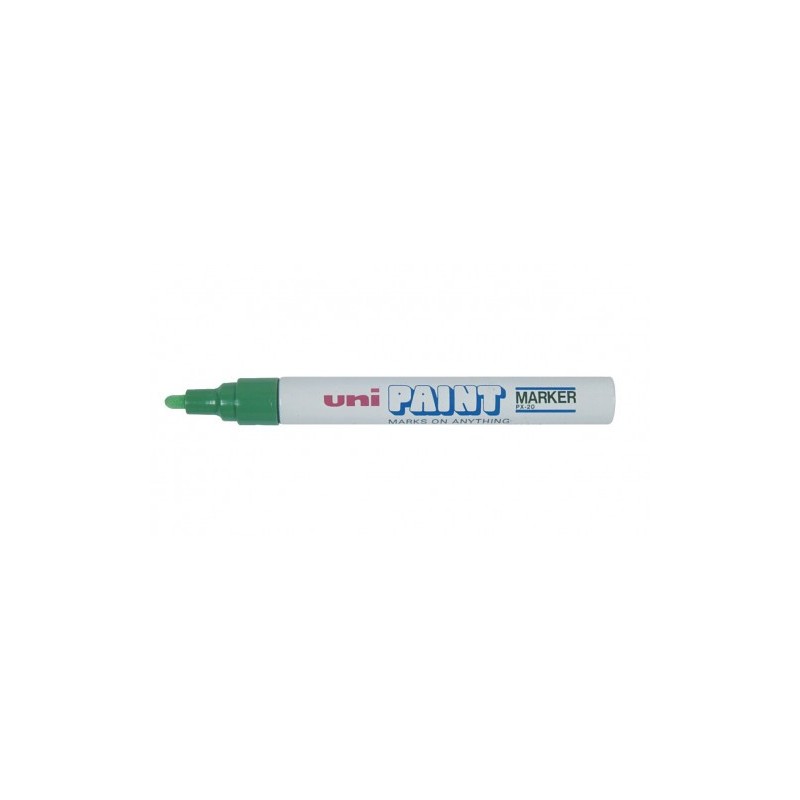 MARCADOR PERMANENTE PUNTA M 2,2-2,8MM. VERDE UNI-BALL 545533000