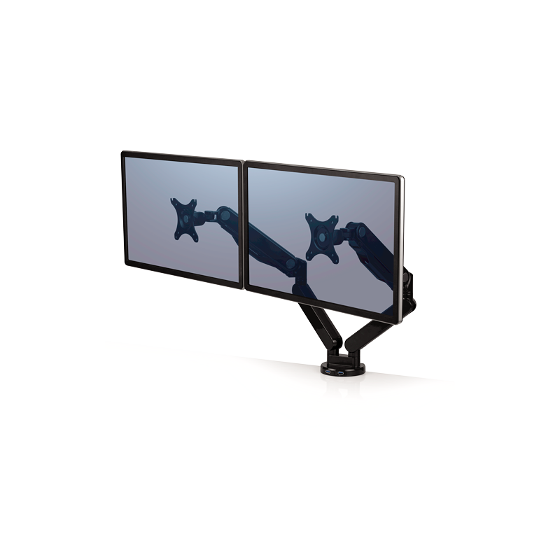 BRAZO PARA MONITOR DOBLE HORIZONTAL PLATINUM SERIES FELLOWES 8042501