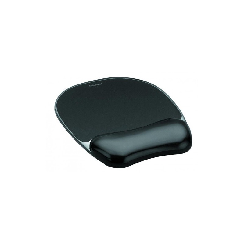 REPOSAMUÑECAS RATON GEL NEGRO FELLOWES 9112101