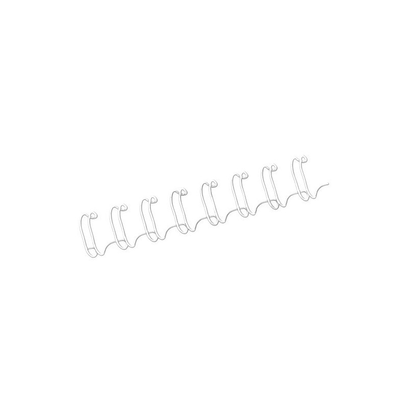 PACK 100 WIRES 8 MM. BLANCO FELLOWES 53258