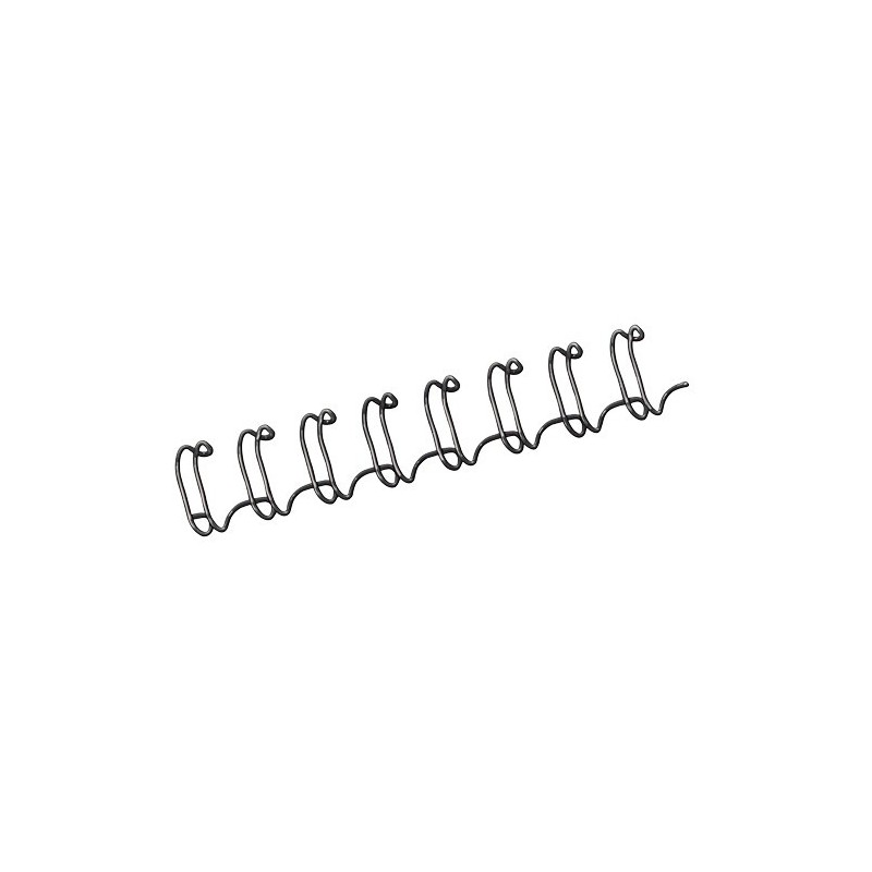 PACK 100 WIRES 14 MM. NEGRO FELLOWES 53277
