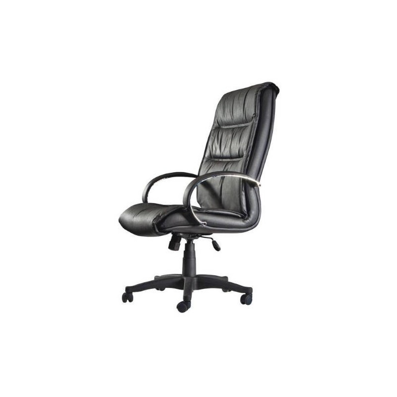 SILLON MODELO SALINAS RESPALDO ALTO NEGRO PIQUERAS Y CRESPO 264SPNE