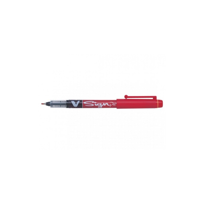 ROTULADOR VSIGNPEN PUNTA FIBRA ROJO PILOT SW-VSP-R
