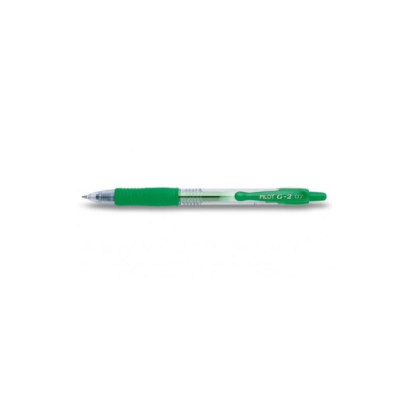 BOLIGRAFO ROLLER GEL RETRAC.G-2 VERDE PILOT BL-G2-7-G