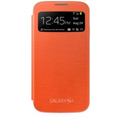 Samsung S View funda para teléfono móvil Libro Naranja