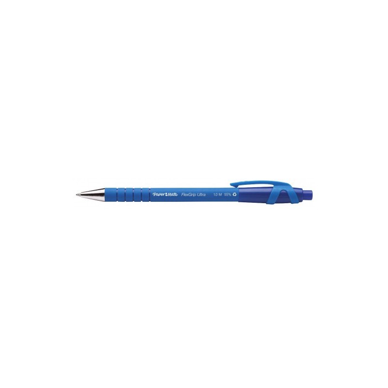 BOLIGRAFO FLEXGRIP ULTRA RETRACTIL 1.0 AZUL PAPERMATE S01904