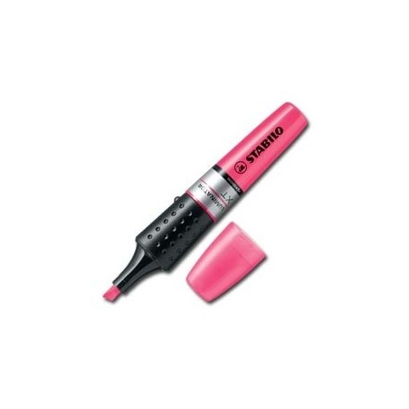 MARCADOR FLUORESCENTE LUMINATOR TRAZO 2/5MM. ROJO STABILO 71/40