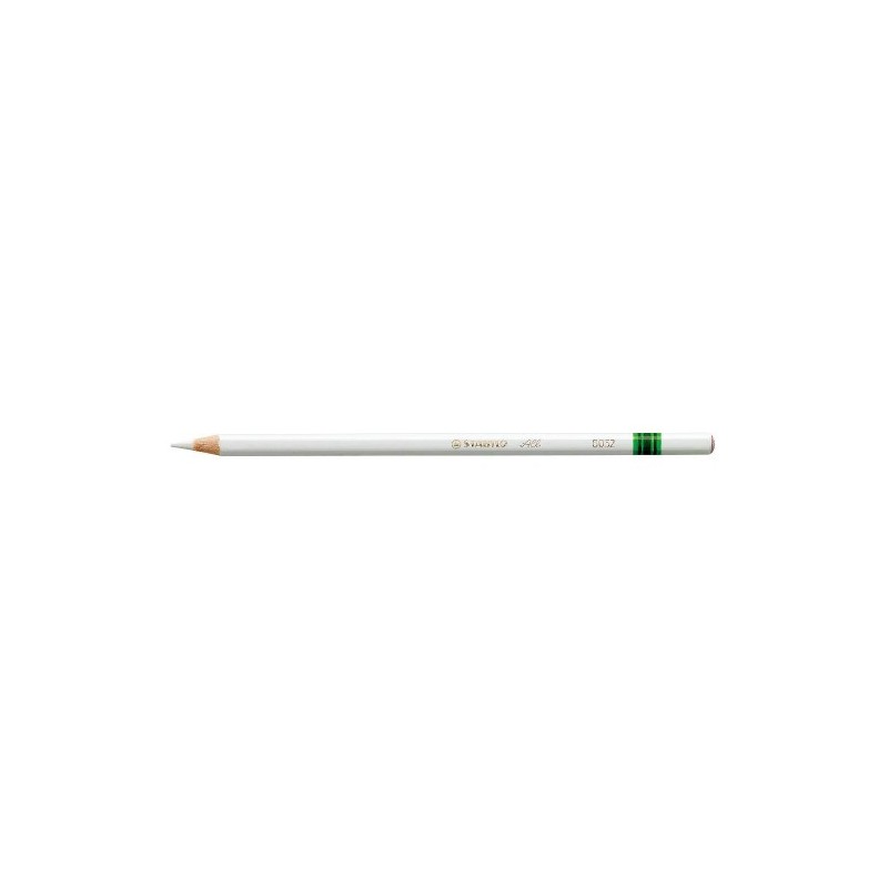 LAPIZ MODELO ALL ACUARELABLE PUNTA 3,3MM. COLOR BLANCO STABILO 8052