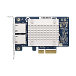 QNAP QXG-5G2T-111C adaptador y tarjeta de red Ethernet 5000 Mbit/s Interno
