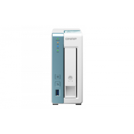 QNAP TS-131K servidor de almacenamiento NAS Torre Ethernet Blanco Alpine AL-214