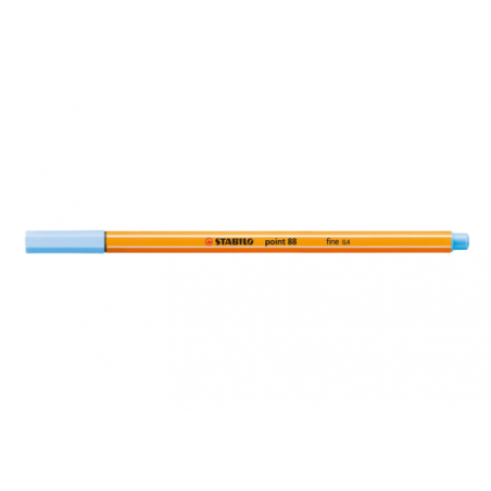 ROTULADOR PUNTA FINA POINT 88 0.4MM AZUL HIELO STABILO 88/11