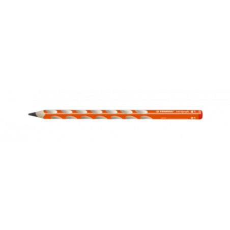 LAPIZ ERGONOMICO EASYGRAPH PARA DIESTROS HB 3,15MM. NARANJA STABILO 322/03-HB
