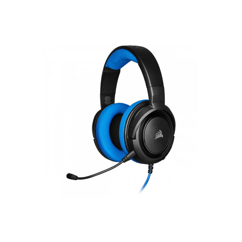 Corsair HS35 Auriculares Diadema Negro, Azul