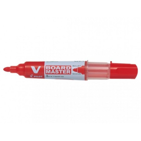 ROTULADOR PIZARRA VBOARD 1.8 PUNTA FIBRA ROJO PILOT WBMA-VBM-M-R-BG