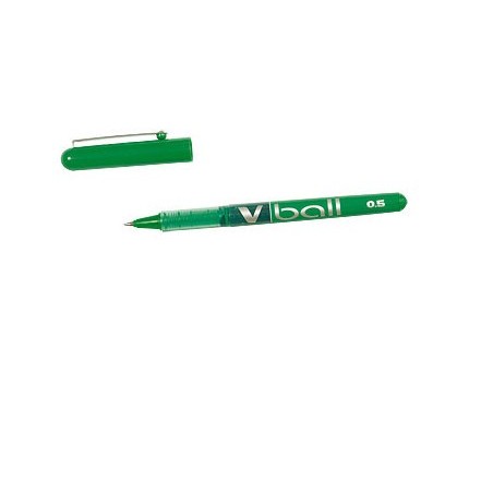 ROLLER TINTA LIQUIDA V-BALL 0.5MM VERDE PILOT BL-VB5G