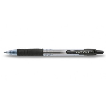 BOLIGRAFO ROLLER GEL RETRAC.G-2 NEGRO PILOT BL-G2-7-B