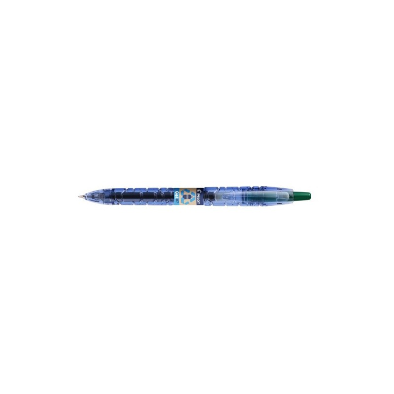 BOLIGRAFO B2P RETRACTIL VERDE PILOT BL-B2P-7-G-BG