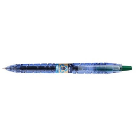 BOLIGRAFO B2P RETRACTIL VERDE PILOT BL-B2P-7-G-BG