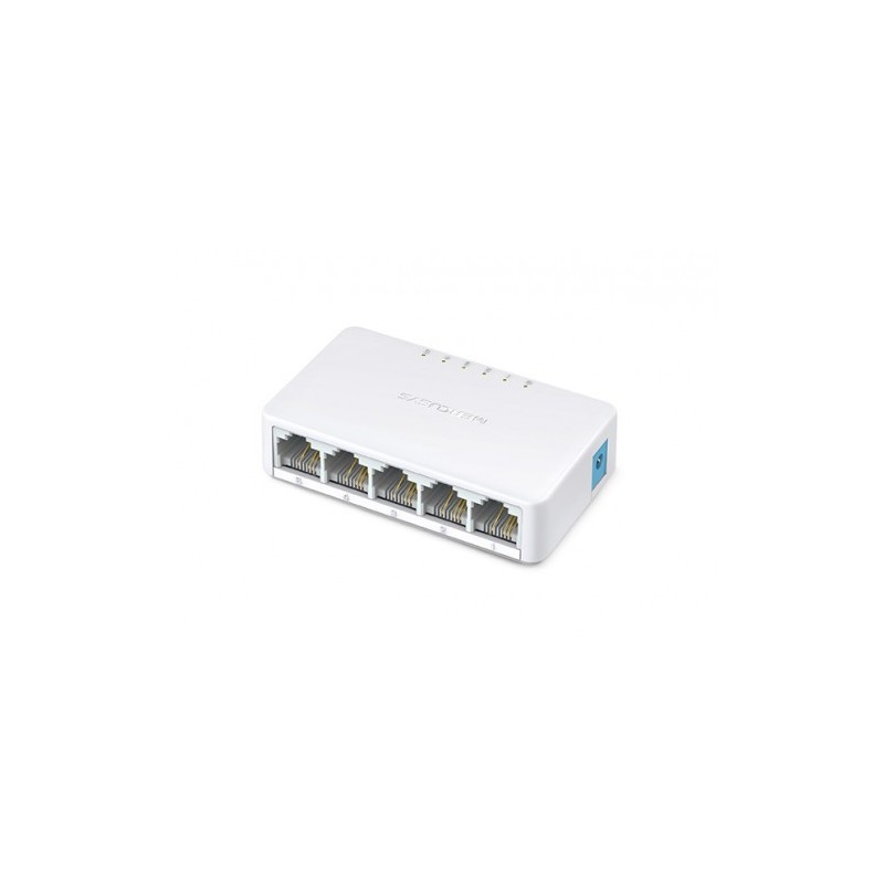 Mercusys MS105 switch Fast Ethernet (10/100) Blanco