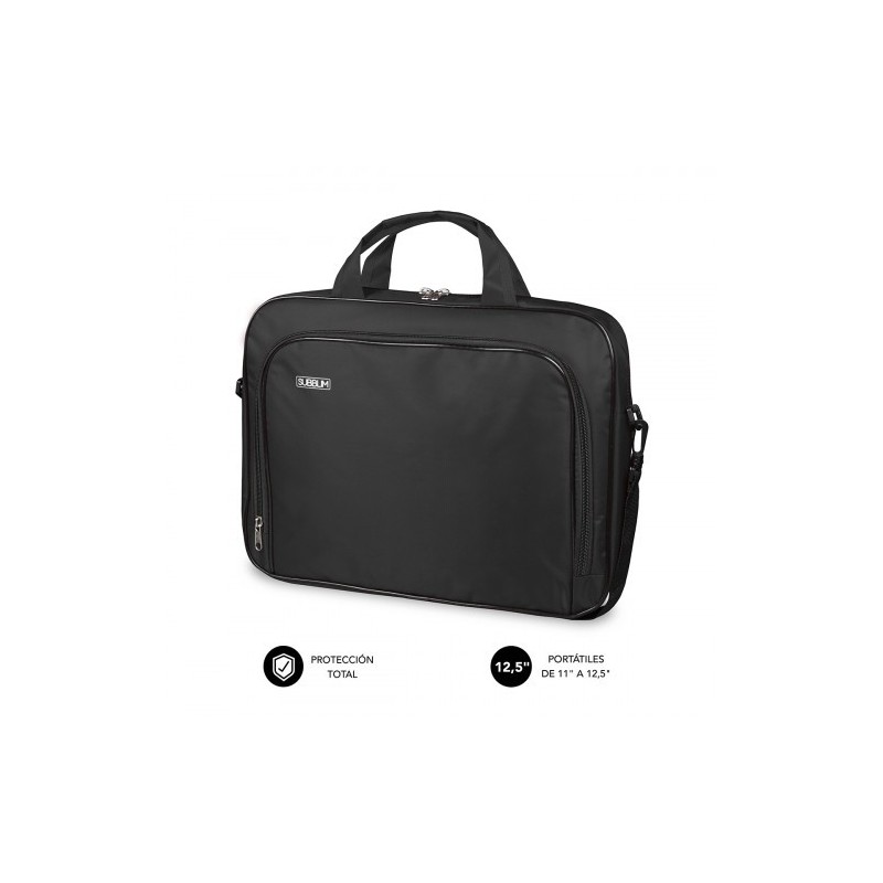 SUBBLIM Maletín Ordenador Oxford Laptop Bag 11-12,5" Black