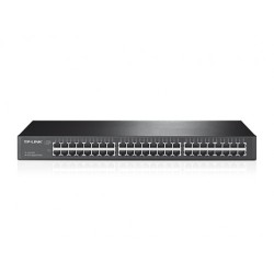 TP-LINK TL-SG1048 No administrado Gigabit Ethernet (10/100/1000) 1U Negro